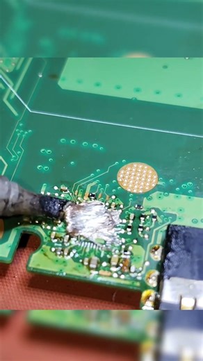 IC rework training #laptoprepair #asmr