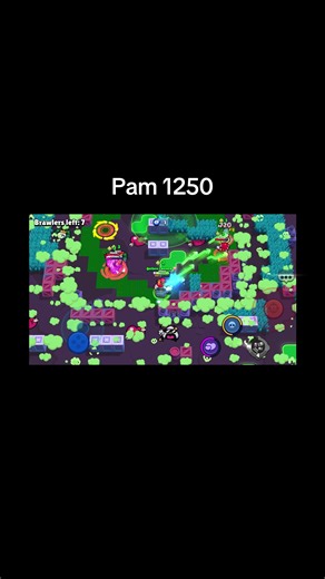 Pam's Journey in Brawl Stars at 1250 Trophy Level