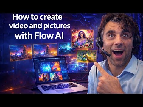 How to Create AI Videos and Pictures with Flow AI (Step-by-Step).
