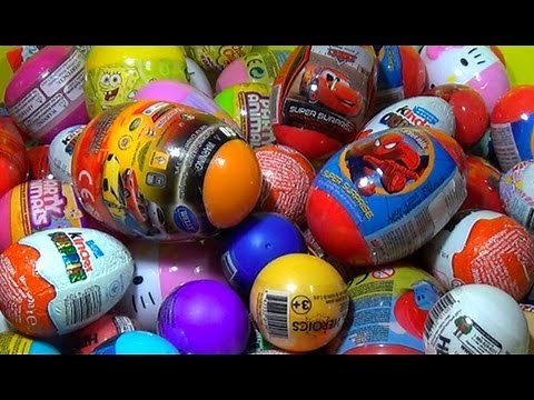 Volkswagen Golf Surprise Egg! 1 of 80 Surprise Eggs Kinder Surprise Eggs!