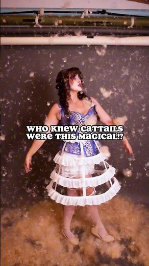 Try not to sneeze challenge *Cattail photo shoot*