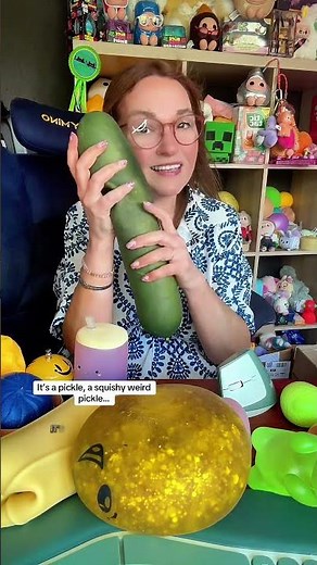 Jumbo Pickle Squishy Unboxing - You Won't Believe This Viral Trend! #Squishy #Viral