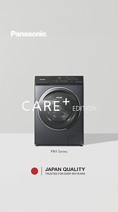 Introducing the new FW series washing machine, a new addition to the CARE+ edition: a human-centered design washing machine featuring the upgraded StainMaster+. It effectively steams away 99.99%*³ of bacteria and 99%*³ of allergens, making your laundry tasks easier. Find out more: https://www.panasonic.com/sg/consumer/home-appliance/washing-machine/care-edition.html | Panasonic Singapore | Facebook