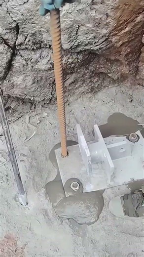 Slope Stabilization Technology | Anchor Installation Process