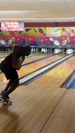 Two-Handed Slow Motion Bowling Release Technique