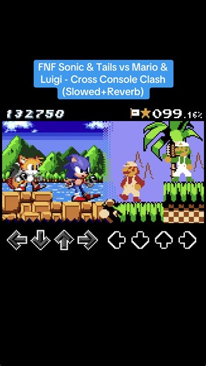 FNF Sonic & Tails vs Mario & Luigi Music Clash