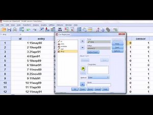 SPSS: nominal explanatory variable in the Cox proportional hazard model