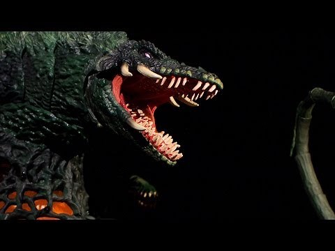 S.H.MonsterArts Biollante - Stop Motion Demo
