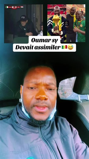 Omar Sy célèbre la victoire du Sénégal