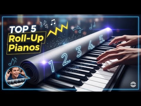 TOP 5 Best Roll Up Pianos 2025 | Practice Piano Anywhere, Anytime!