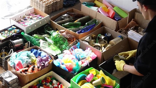 Household waste sorting is the separation of waste into fractions of plastic, glass, paper, metal, and organic matter for their further processing, which reduces landfills and saves resources.