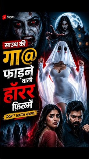 Top 5 Best South Horror Movies Hindi Dubbed #movie