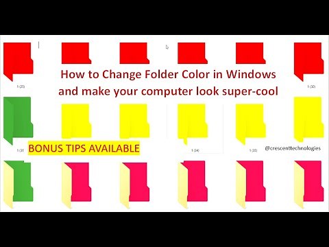 How to Change Folder Colour in Windows 10 or 11 | How to Customize Computer Folder | Windows 10