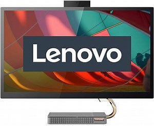 Lenovo IdeaCentre AIO A540 68,58 cm (27 Zoll, 2560x1440, WQHD, WideView) All-in-One Desktop-PC (Intel Core i5-9400T, 8GB RAM, 512GB SSD, AMD Radeon RX 560X, Wifi, Windows 10 Home) grau