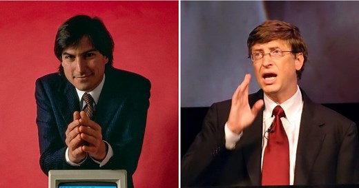 How Steve Jobs And Bill Gates Went From Friends To Bitter Enemies