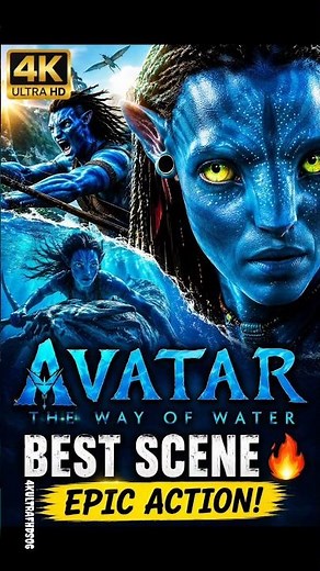 Avatar: The Way of Water Best Fight Scene 🔥 #shorts #avtar #viral #marvel #fyp