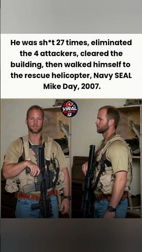 27 Gunshot Wounds and Still Standing: The Mike Day Story#NavySEAL #MikeDay #MilitaryHistory #Hero