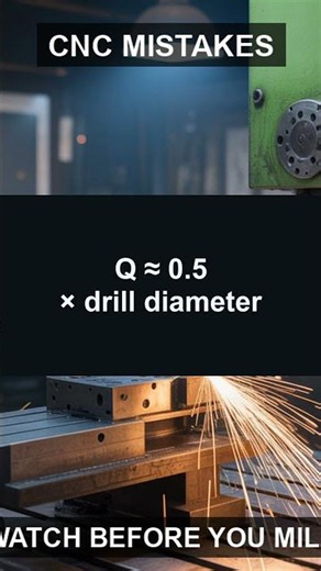 G83 HAS THREE FAILURE MODES #Shorts #CNC #Machining