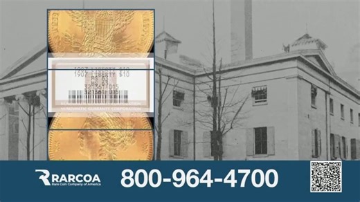 Rare Coin Company of America TV Spot, 'Just Announced: 1907 $10 Gold Liberty'