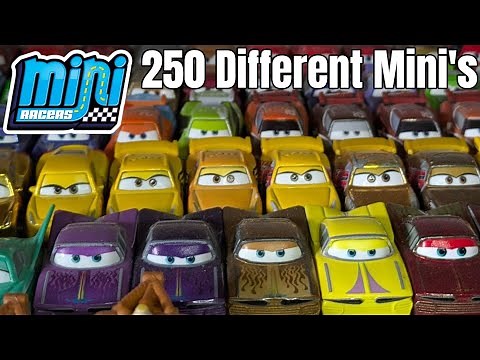 The COMPLETE Disney Cars Mini Racers Collection (2017-2025)