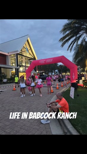 Saturday night Glow Run 5k and Thunder Beach Band at Babcock Ranch (SWFL)