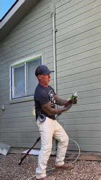 Spray extensions make painting EASY! No ladder, no problem. #toolsofthetrade #toolsinaction #tooltip