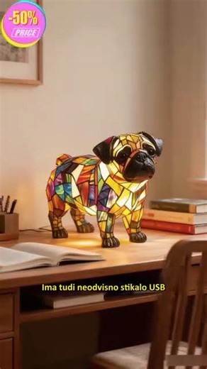 🐱Namizna svetilka v obliki mačke, retro nočna svetilka iz pisane smole, z mačjo tematiko