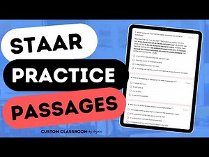 In Search of STAAR Reading Practice: Engaging Passages for Grades 3-5 | Resource Preview
