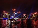 Hong Kong rings in 2023 with a massive New Year's Eve light and fireworks show