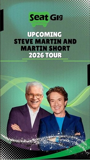 Steve Martin & Martin Short Tour 2026 - #stevemartin #martinshort