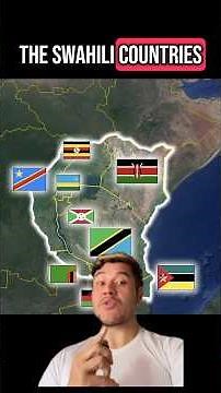 The Swahili countries explained in 2 minutes