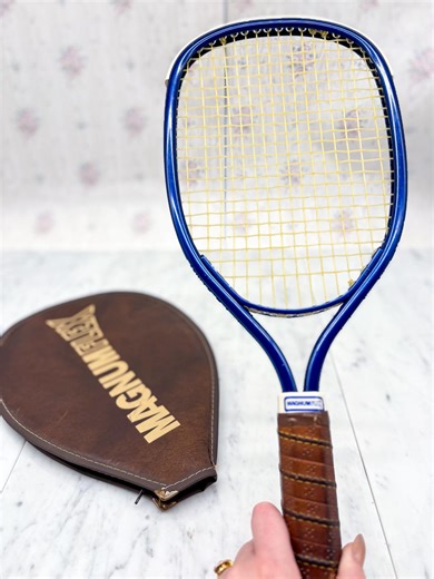 Ektelon Magnum Flex Racquetball Schläger, blauer Rahmen, Originalhülle - Etsy.de