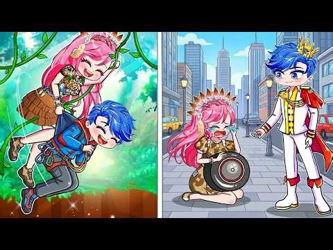 ANNA SAVE ALEX - Anna Menyelamatkan Alex dan Dibawa ke Kota | Gacha Life | Rainbow Z Multiverse