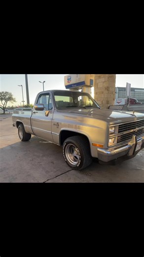 Cruisin' in the Sunset with My 84 Silverado