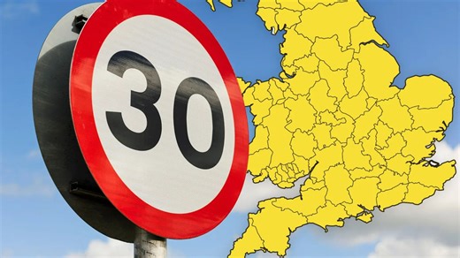 National speeding hotspots revealed as 1/5 of drivers in major county caught out