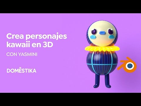 Creating Kawaii 3D Characters with Blender - Yasmini's Online Course | Domestika