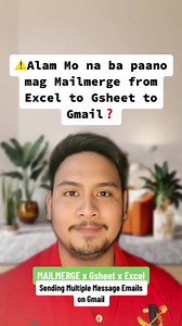 35K views · 442 reactions | ⚠️Alam Mo na ba paano mag Mailmerge from...