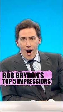 All EXCELLENT impressions 🤣 #WouldILieToYou #WILTY #RobBrydon #impressions #comedyshow #shorts