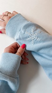 Favorite Christmas movie? ⬇️ I love most hallmark Christmas movies. My bar is very low 😂 Hot Frosty? I’ve seen it twice 😂 it’s pretty cringy but also hilarious iykyk Want this embroidery sticker? Comment “snowflake” and I’ll DM you the link for the pack of 12 it comes in ❄️ | Thread Unraveled