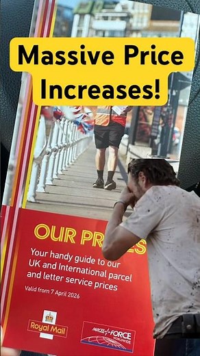 Royal Mail are increasing prices again! #EbayResellers #Shipping