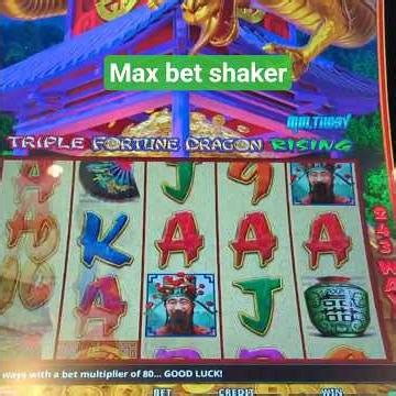 Rising Max Bet Shaker Retriggers for a Handpay!