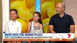 Homemade Lemonade: Siblings taste sweet success with local lemonade stand. Well & Truly Muddled Lemonade is now stocked at Harris Farm. More: https://yhoo.it/2kxQYup #sun7 | Sunrise