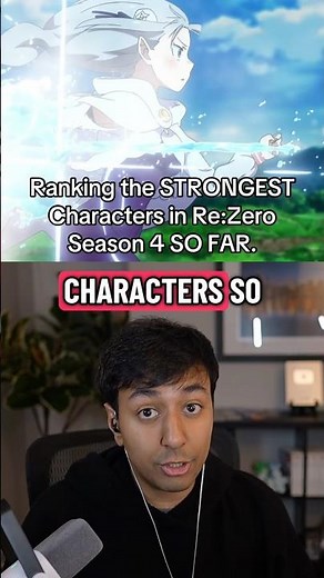 Ranking the STRONGEST Characters in Re:Zero Season 4 SO FAR. #rezero #anime #isekai