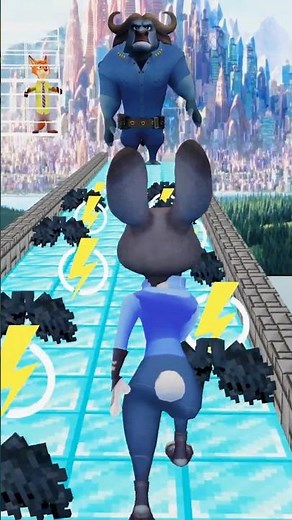 🦊🐰Zootopia 2 | Nick & Judy Challange Police Chief Bogo Ultimate Run & Fight Challenge! Animation