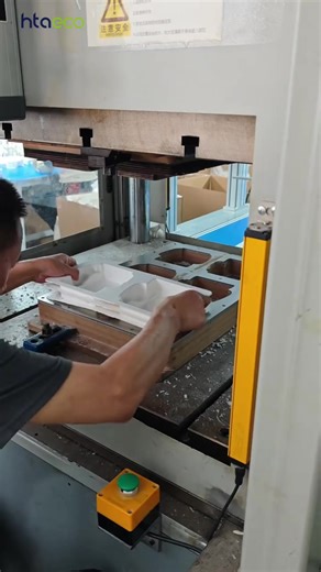 Discover the next generation of packaging. Made from 100% Sugarcane Bagasse, our products are completely Plastic-Free and 100% Biodegradable. #ecofreindly #moldedpulp #pulppackaging #htaeco #automation