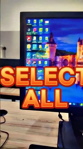 How to Select All Instantly with This Shortcut Key! 💻⌨️ #Shorts #ShortcutKey #SelectAll #CtrlA