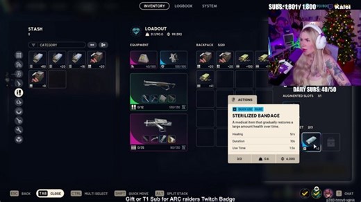 Highlight: ⭐ DROPS ⭐ early bird gets the BIGGEST worm ⭐ 5 gifted = ornament on tree ⭐ !sub ⭐ !wishlist ⭐ !discord ⭐