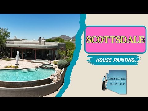 Exterior House Painting in Desert Mountain, Scottsdale Arizona
