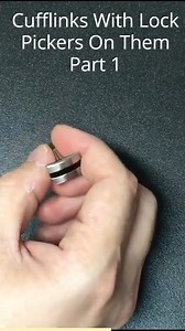 Handcuff Key Cufflinks - Sparrows Uncuff Link Review Part 1 #asmr #hack #hacker #escape #security #tactical #lockpicking #LOCK #padlock #bypass #locksmith #science #military #secret #viralvideo #foryou #fyp #fypシ゚ #fbreels | Lock Picking V