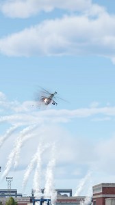 1.1K views · 1.3K reactions | Attack Helicopter Unleashes Flares Mid Air In Insane Combat Moment | Fixture gaming | Facebook